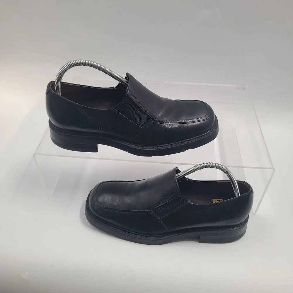 Nunn Bush Nxxt Men’s Black Leather Slip On Loafer size 9 Style 114462